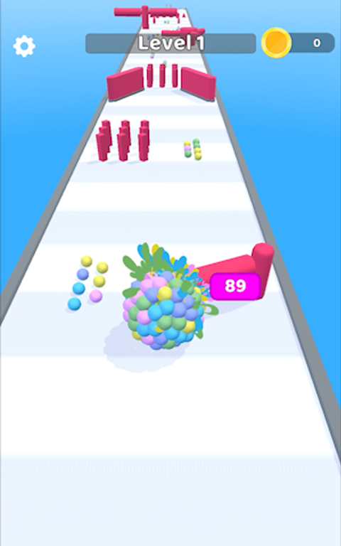 Orbeez Run 3D Mod Captura de tela 1
