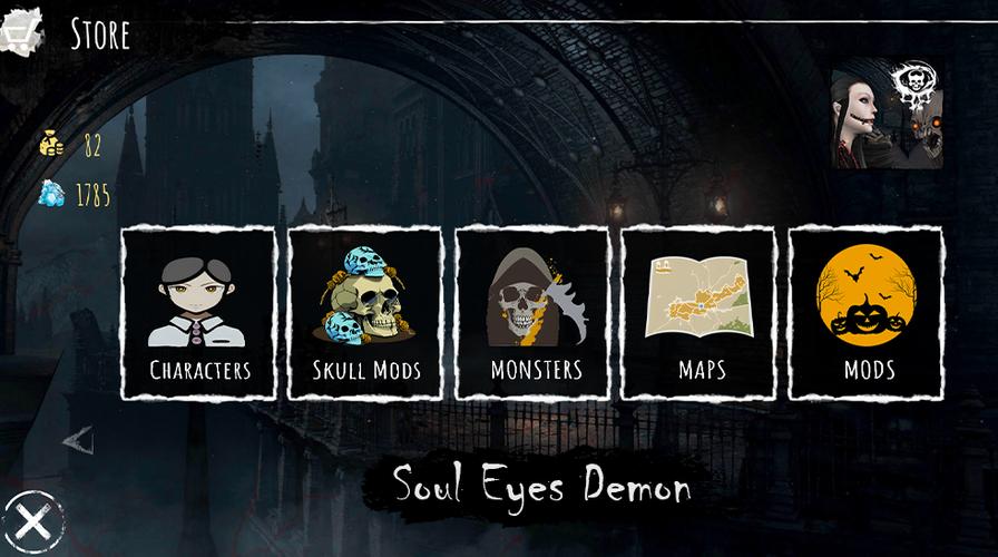 Soul Eyes Demon: Horror Skulls應用截圖第2張