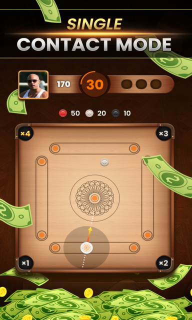 Carrom Cash স্ক্রিনশট 1