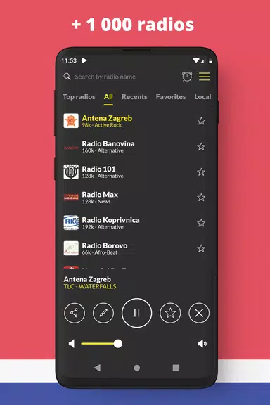 Schermata Radio Croatia FM online 2