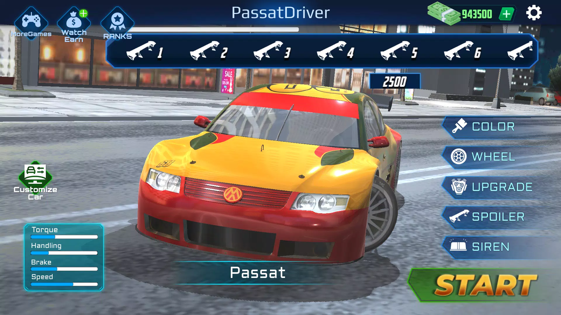 Passat High-Speed Traffic Race应用截图第4张