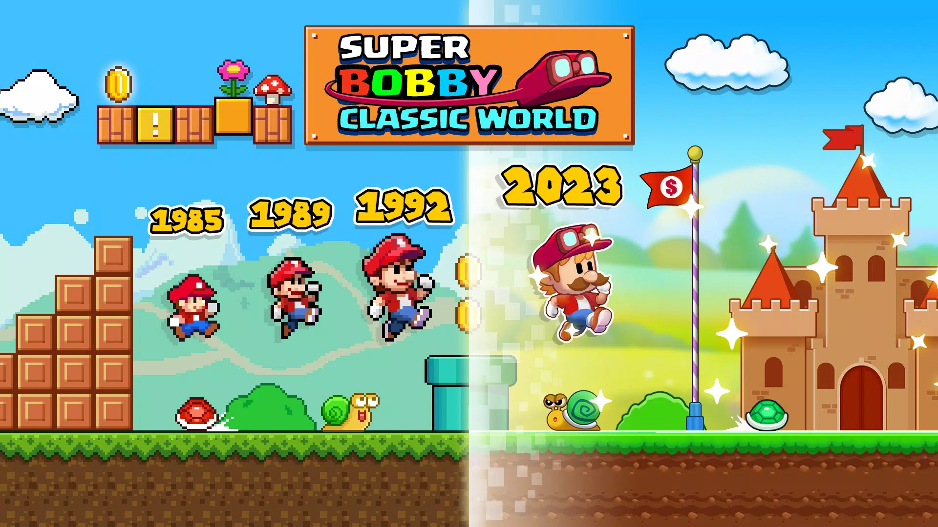 Super Bobby Classic World Zrzut ekranu 1