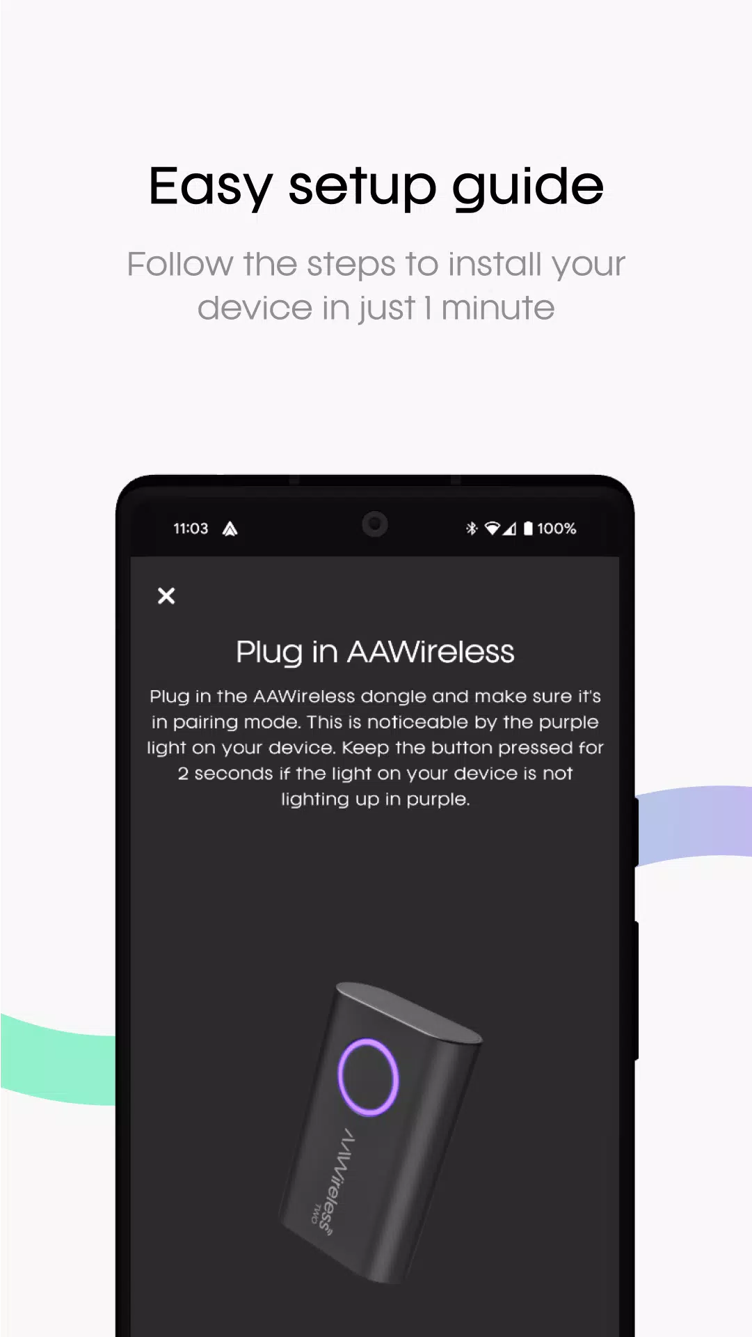 AAWireless for Android Auto™ Capture d'écran 3