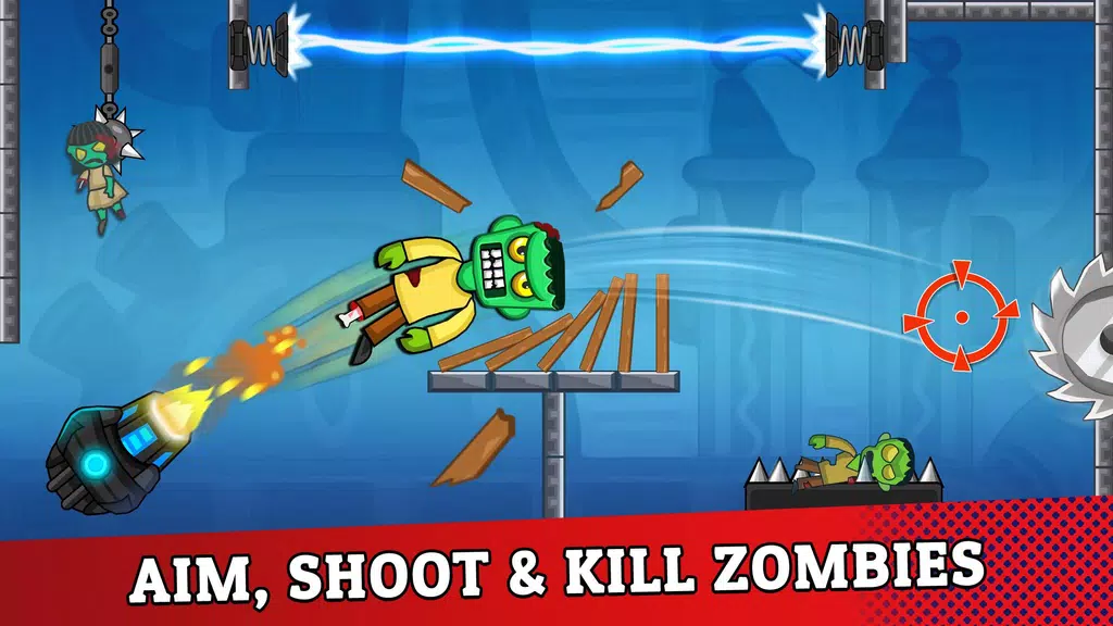 Zombie Ragdoll - Zombie Games Ekran Görüntüsü 1