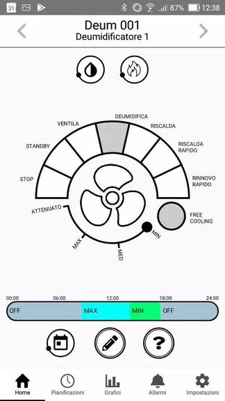 RadiaxWeb Regolazione Tangkapan skrin 2