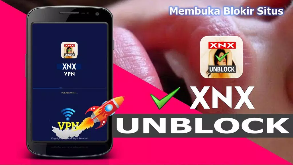 VPN Unblock XnX - Buka Situs X-Video & Sites Ảnh chụp màn hình 1