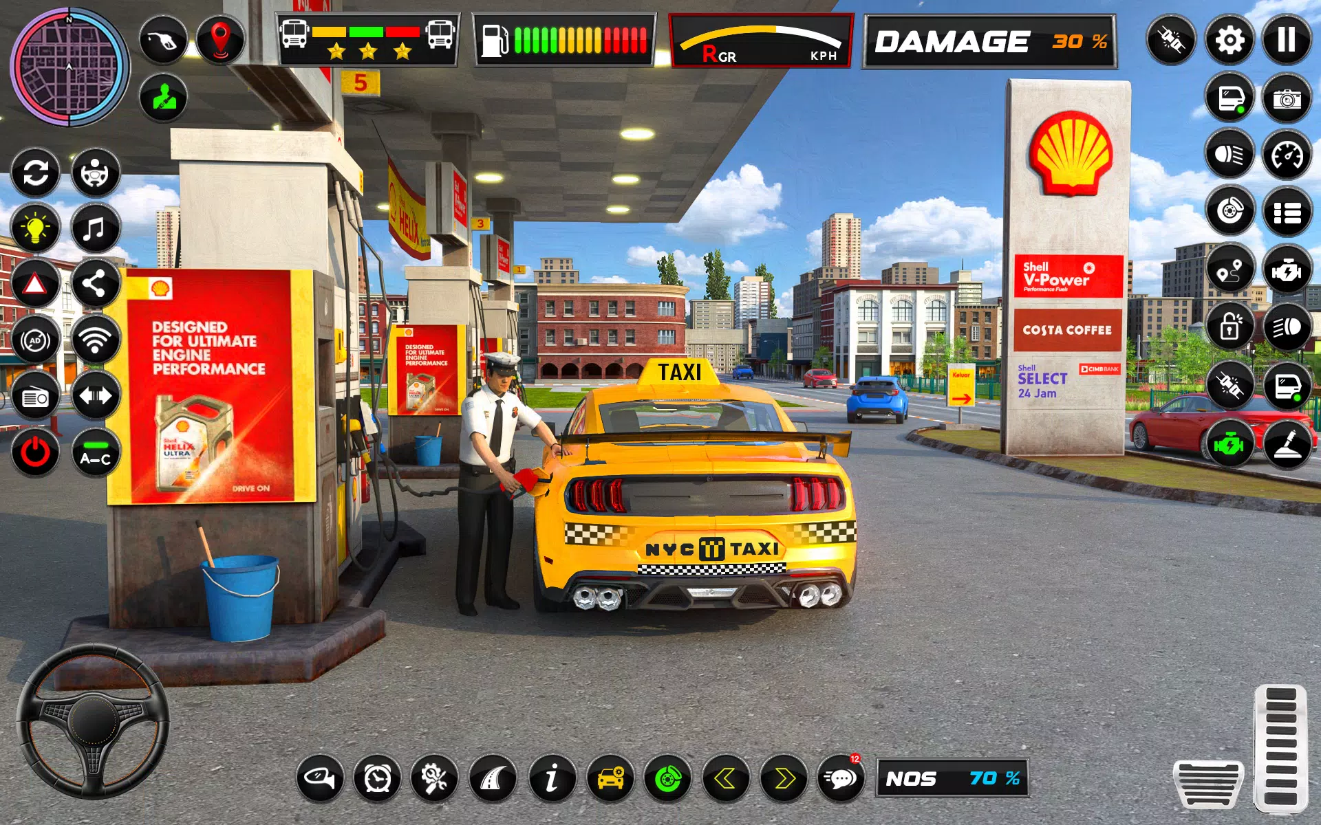 Taxi Simulator USA: City Drive Schermafbeelding 4