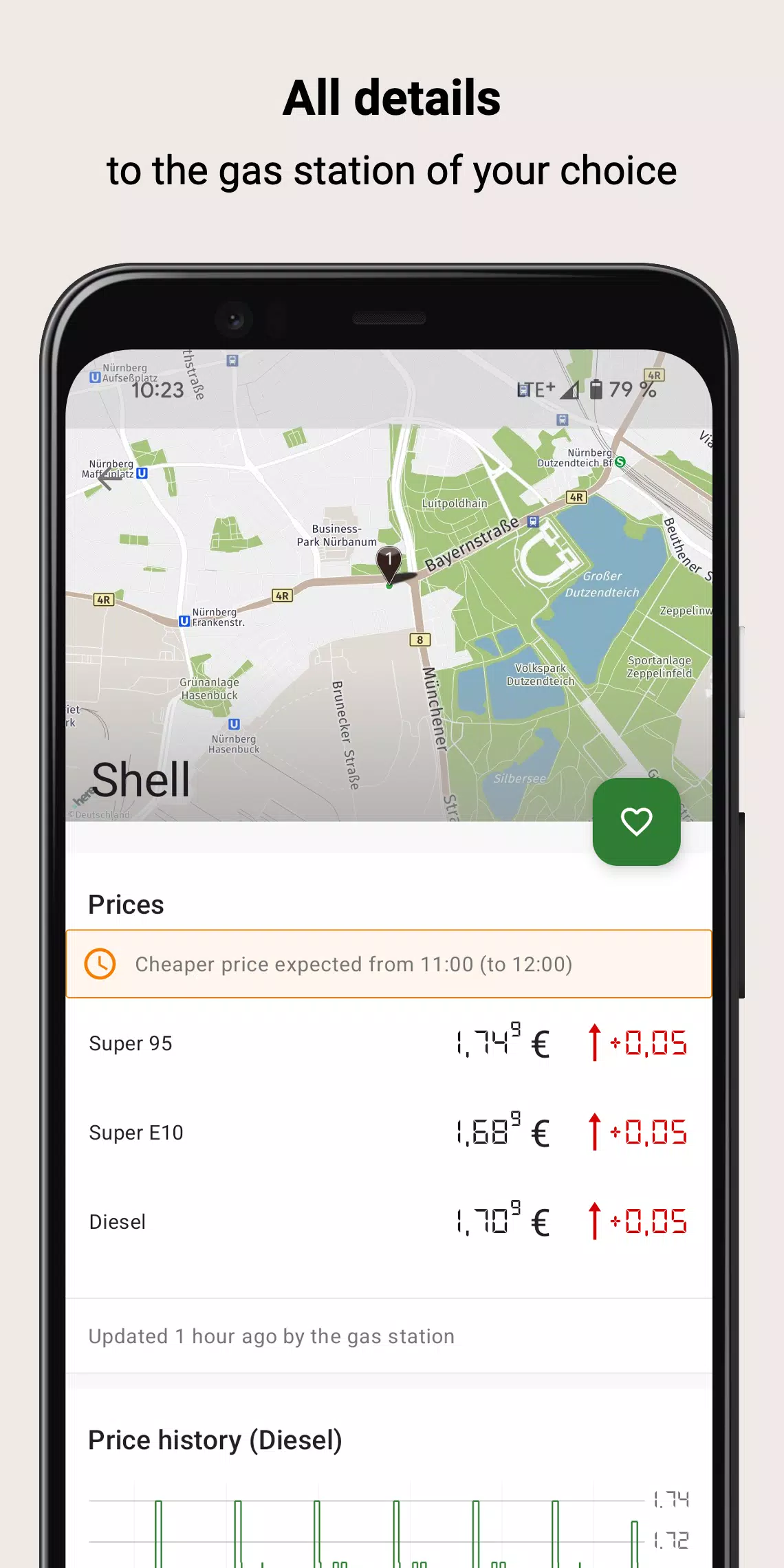 Schermata Gas Prices (Germany) 3