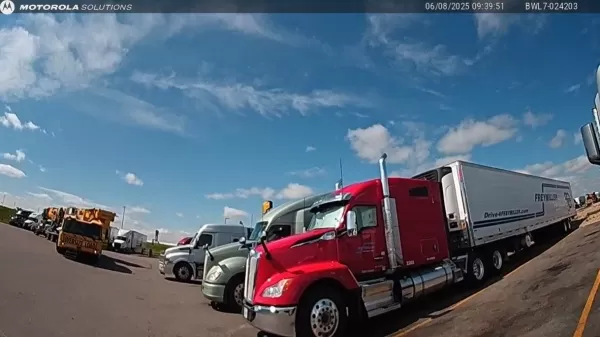 裝有被盜任天堂Switch 2主機的拖車外部視圖