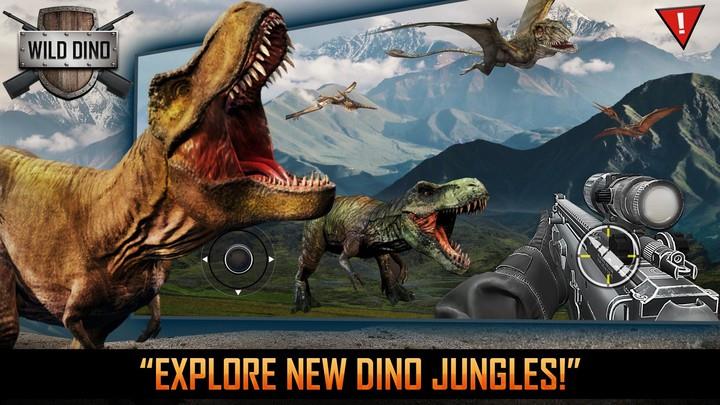 Real Dinosaur Shooting Games Ảnh chụp màn hình 2