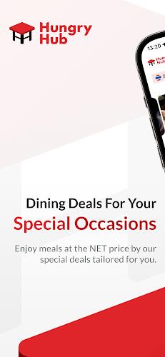 Hungry Hub - Dining Offer App Zrzut ekranu 1