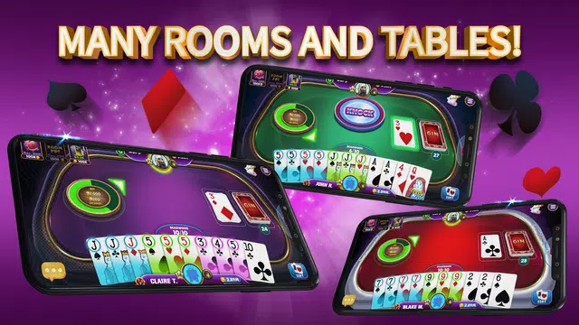 Gin Rummy Elite: Online Game स्क्रीनशॉट 3