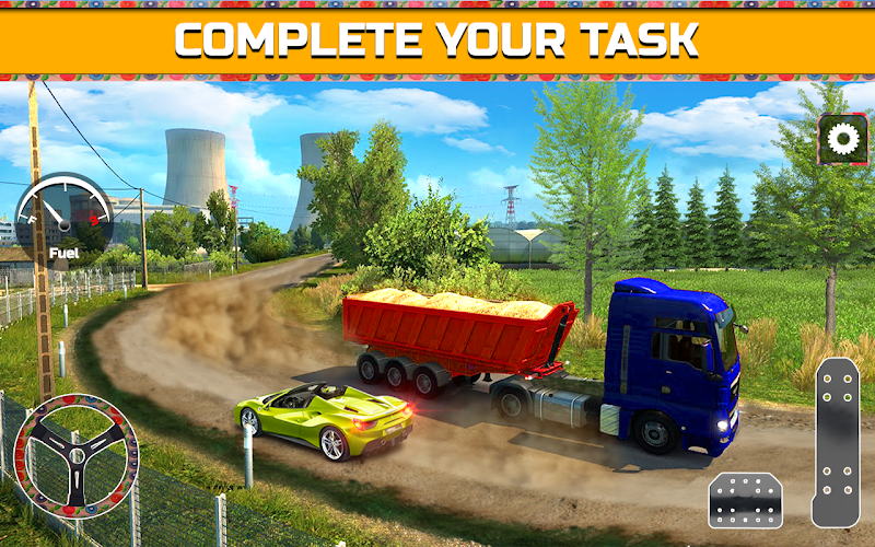 PK Cargo Truck Transport Game ภาพหน้าจอ 4