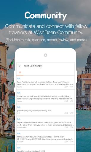 WishBeen - Global Travel Guide ဖန်သားပြင်ဓာတ်ပုံ 2