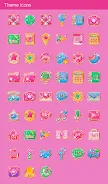 Princess Icons Theme +HOME ဖန်သားပြင်ဓာတ်ပုံ 4