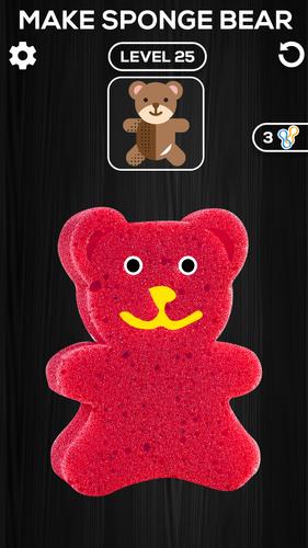 Sponge Art 3D Rubber Band Game 스크린샷 4