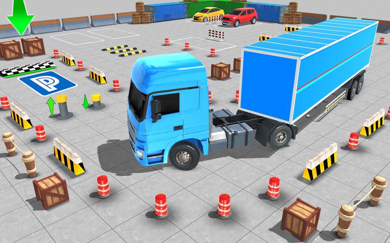 Real Euro Truck Parking Games 스크린샷 3