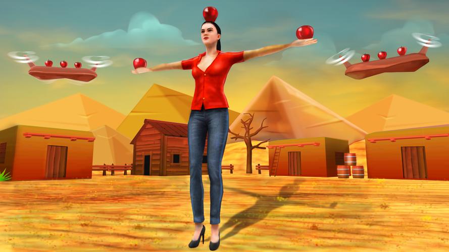 Apple Shooter Game - 3D Screenshot 3