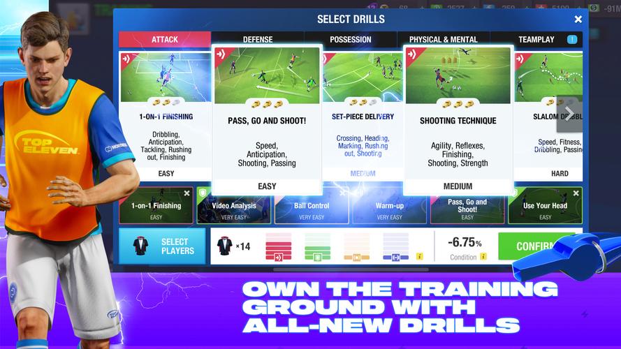 Top Eleven Capture d'écran 4