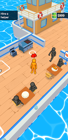 Boat Venture: Idle Manager Mod スクリーンショット 1