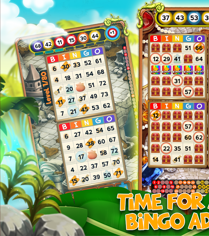 Bingo Treasure Quest - Paradise Island Riches Screenshot 1