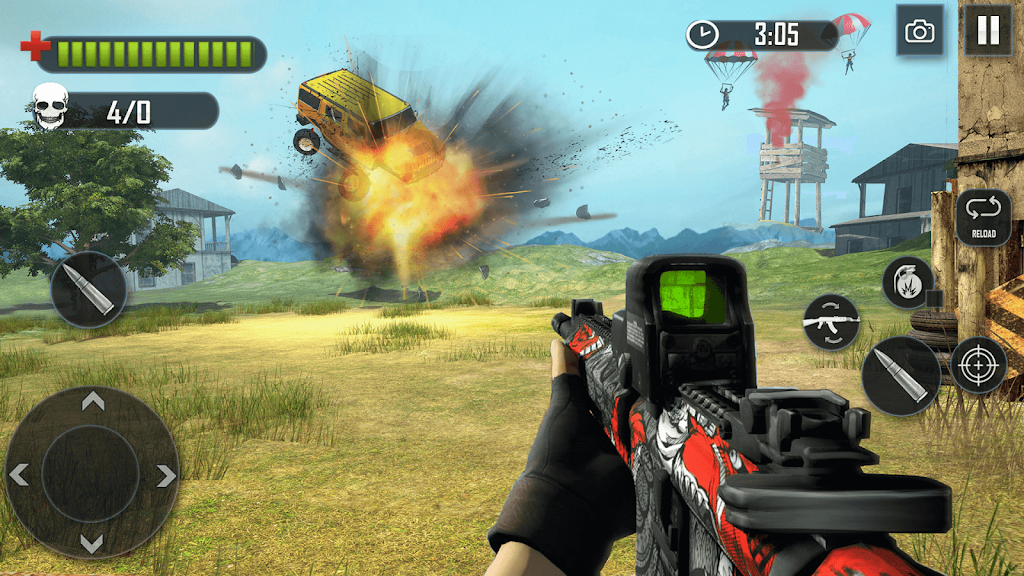 Impossible Counter Terrorist Mission: Gun Shooting Captura de pantalla 3