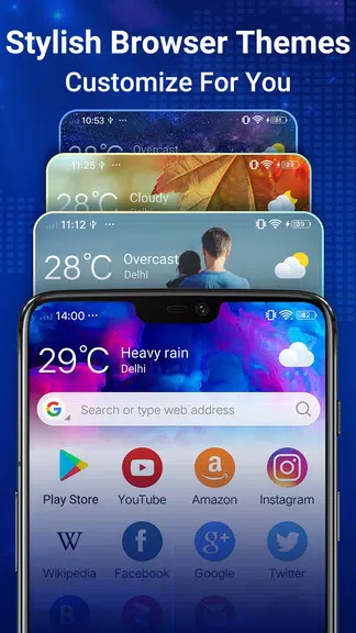 Web Browser - Fast & Privacy স্ক্রিনশট 3