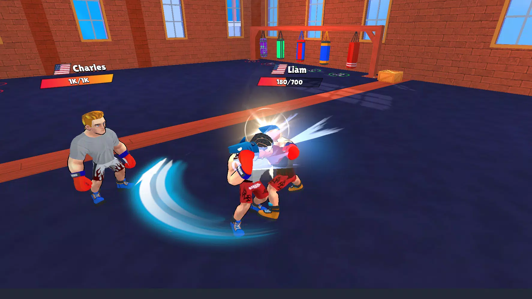 Boxing Clicker Simulator Captura de tela 2