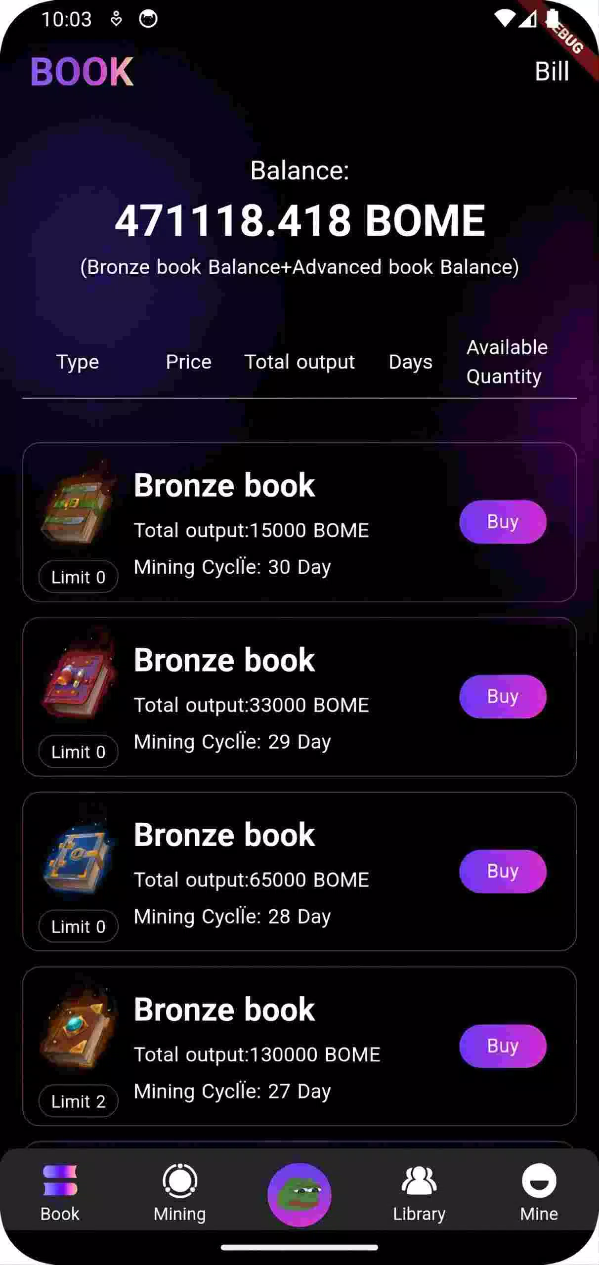 BOME Captura de tela 3