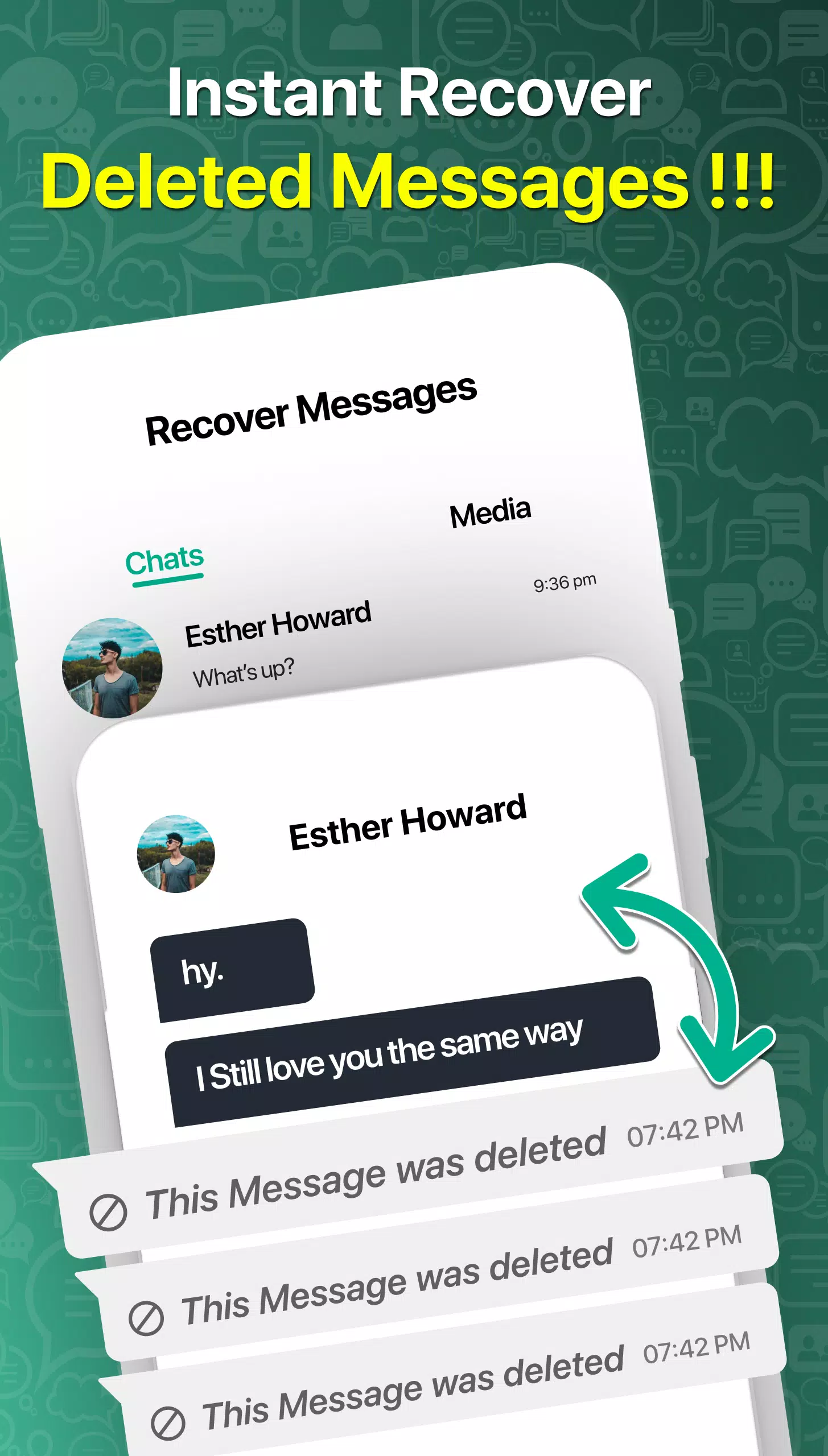 Recover Deleted Messages ဖန်သားပြင်ဓာတ်ပုံ 2