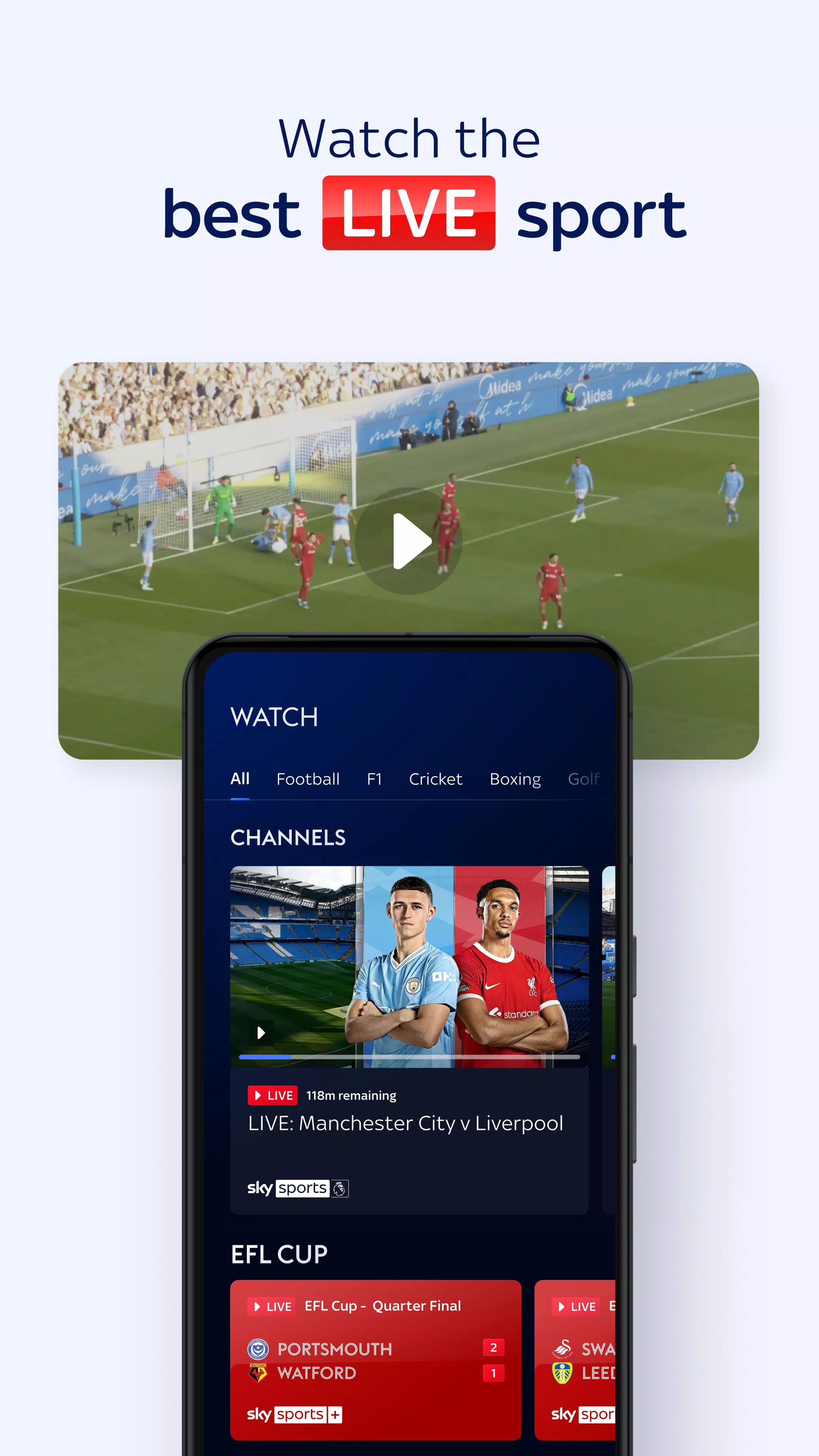 Sky Sports應用截圖第4張