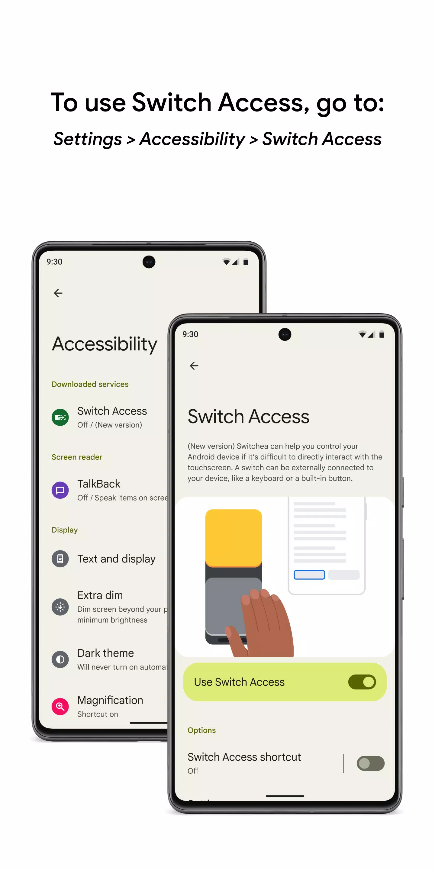 Switch Access スクリーンショット 2