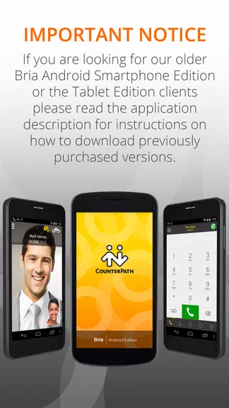 Bria Mobile: VoIP Softphone Capture d'écran 2