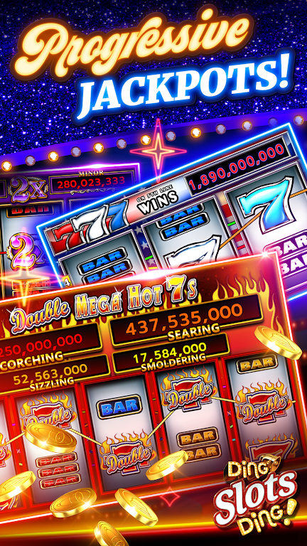 Ding Slots Ding - Classic Casino Slot Machine Game應用截圖第1張
