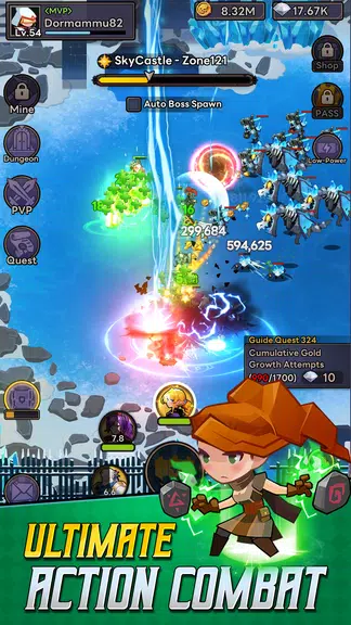 Self-Service Knight : idle RPG应用截图第2张