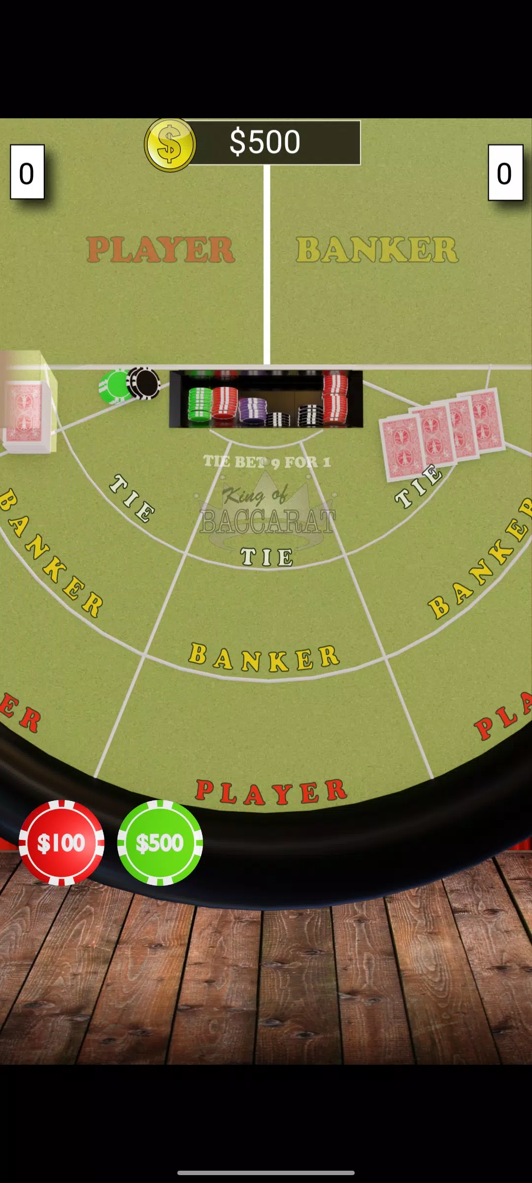 King of Baccarat ဖန်သားပြင်ဓာတ်ပုံ 2