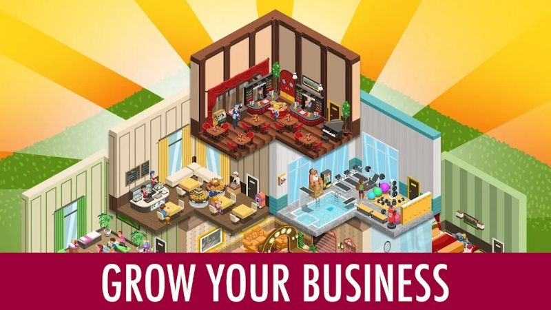 Hotel Tycoon Empire: Idle game Tangkapan skrin 2