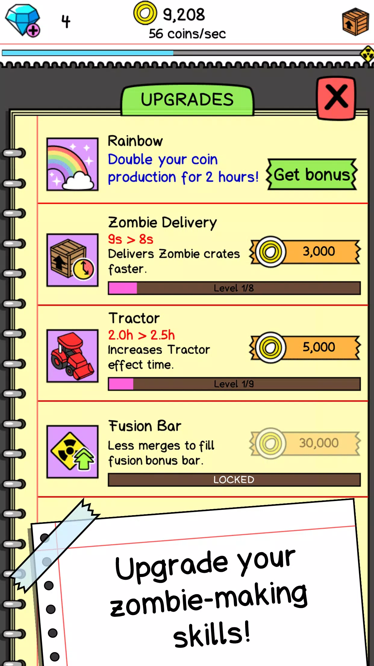 Zombie Evolution: Idle Game Screenshot 4