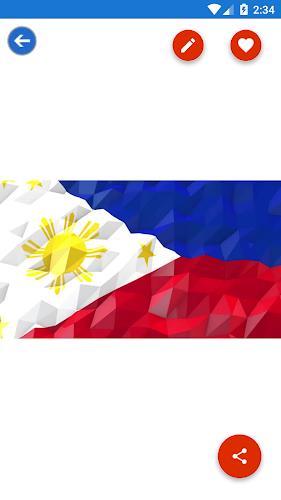 Philippines Flag Wallpaper: Fl Скриншот 4