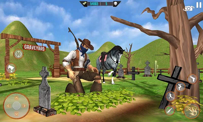 West Cowboy Shooting Games 3D应用截图第4张