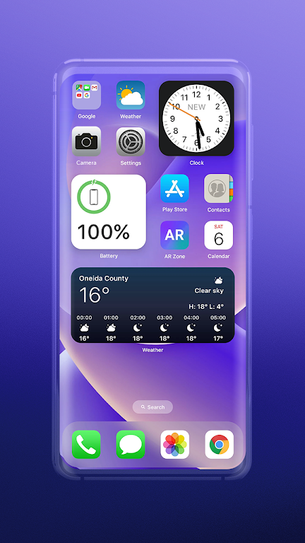 Widgets: ios 17 theme 스크린샷 1