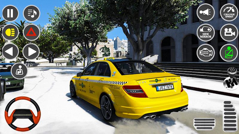 US Prado Car Taxi Simulator 3D Captura de pantalla 2