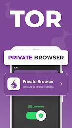 Private Onion Browser + VPN Tangkapan skrin 2