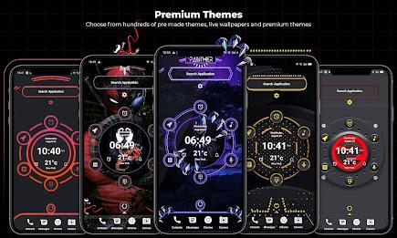 Schermata Alpha Hybrid Launcher 4D theme 4