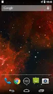 Galaxy Nebula Live Wallpaper Ekran Görüntüsü 3