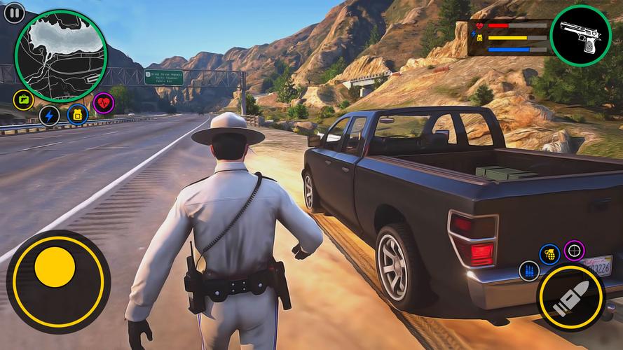 Police Van Driving: Cop Games スクリーンショット 1