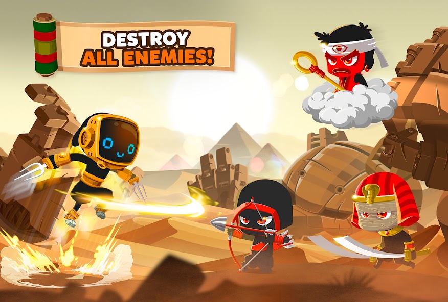 Ninja Dash Run - Offline Game Скриншот 4