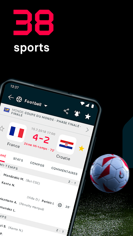 Flashscore - flash résultats ภาพหน้าจอ 2