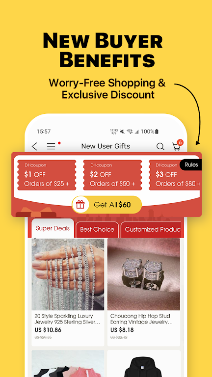 DHgate-online wholesale stores ภาพหน้าจอ 2