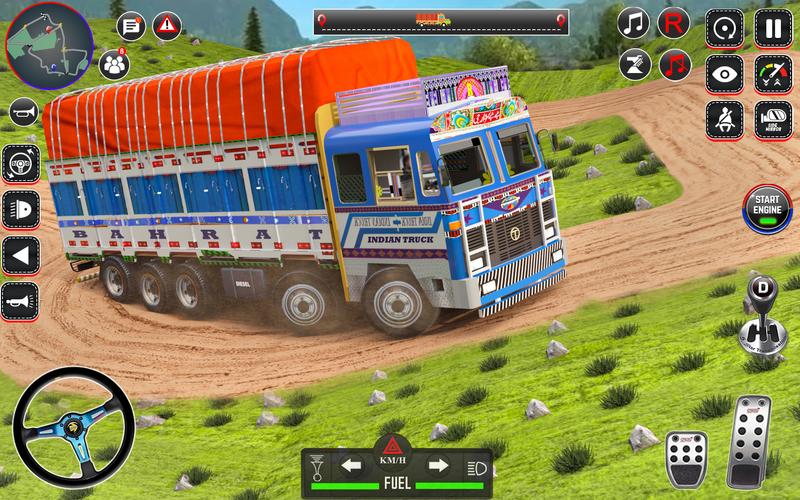 Indian Truck Drive Truck Games ภาพหน้าจอ 3